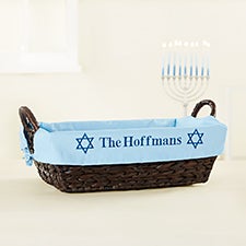 Personalized Hanukkah Gift Basket - 12251
