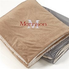 Personalized Sherpa Blankets - Initially Yours - 12255