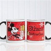 Personalized Mickey Mouse Christmas Coffee Mug - 12332