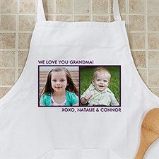 Personalized Photo Aprons & Potholders - 12384