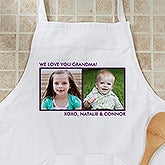 Personalized Photo Aprons & Potholders - 12384