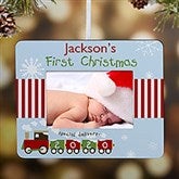 Personalized Christmas Ornaments - Baby's First Christmas Frame - 12393