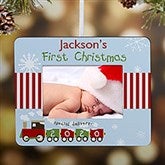 Personalized Christmas Ornaments - Babys First Christmas Frame - 12393