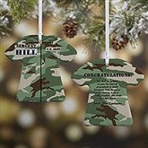 Personalized Military Christmas Ornaments - Army - 12398