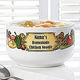 Personalized Soup Bowls - Soup's On - 12440