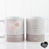 Personalized Couples Romantic Coffee Mugs - Precious Moments - 12511