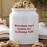 Personalized Cookie Jars - Your Name It - 12542