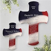 Personalized Wall Cross - Soldier's Prayer - 12596
