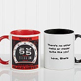 Personalized Birthday Mugs - Old-o-meter - 12625