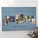 Personalized Memorial Photo Collage Canvas Print - 12637