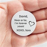 Personalized Pocket Token Charms - Military Love - 12703