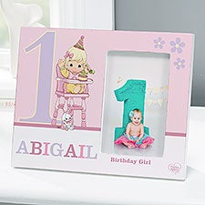 Personalized Precious Moments Babys First Birthday Picture Frame - 12705