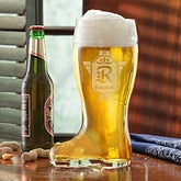 Personalized Beer Boot - Family Crest - 12765