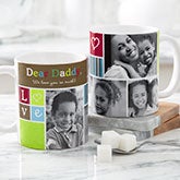 Personalized Picture Collage Coffee Mug - Photo Fun - 12884