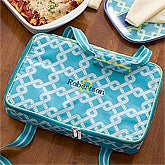 monogrammed casserole carrier