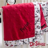 Personalized Cat In The Hat Baby Blankets - Dr Seuss - 12903