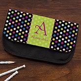 Personalized Pencil Cases for Kids - Polka Dots - 12915