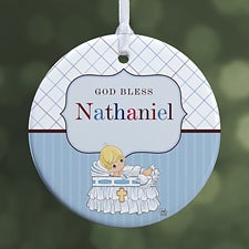 Personalized Christening Ornaments - Precious Moments - 12931-P