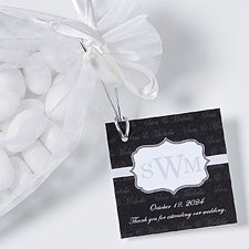Personalized Wedding Gift Tags - Wedding Monogram - 13030