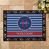 Personalized Nautical Doormats - Anchors Aweigh - 13048