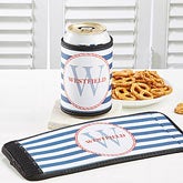 Personalized Can & Bottle Wraps - Anchors Aweigh - 13052