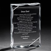 Personalized Poem Keepsake Gifts for Dad - 13060