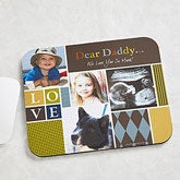 Personalized Photo Mouse Pads for Dad - 13077