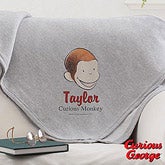 Personalized Kids Blankets - Curious George - 13087