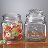 Personalized Treat Jars - Law Office - 13140