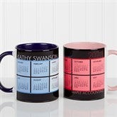 Personalized Calendar Coffee Mug - It's A Date - 13164