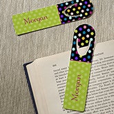 Personalized Girls Bookmarks - Polka Dots for Her - 13224