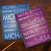 Personalized Notebooks - Custom Name - 13286