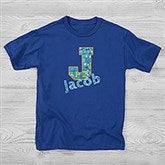 Personalized Boys Clothing - His Name & Initial - 13297