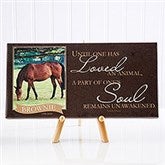 Personalized Pet Memorial Photo Canvas Print - 13350