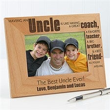Personalized Uncle Picture Frames - Special Uncle - 13351