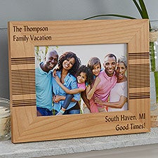Personalized Wood Picture Frames - Simplicity - 13393