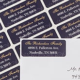 Personalized Address Labels - Silent Night - 13423