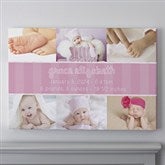 Personalized Baby Photo Canvas Prints - Precious Little One - 13434