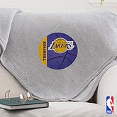 Personalized NBA Basketball Throw Blanket - 13439