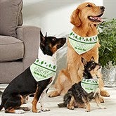 Personalized Dog Bandanas - Four Leaf Clovers - 13459