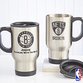 Personalized NBA Basketball Travel Mugs - 13531