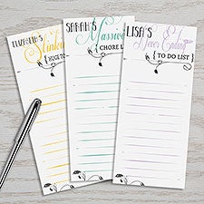 Personalized Funny To Do List Notepads - Set of 3 - 13541