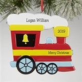 Personalized Train Christmas Ornaments - Choo Choo - 13650