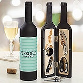 Personalized Wine Accessories - Corkscrew, Pourer, Collar, Stopper, Foil Cutter - 13757