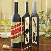 Personalized Wine Accessory Kit - Holiday - Making Spirits Bright - 13781