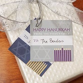Personalized Hanukkah Gift Tags - 13786