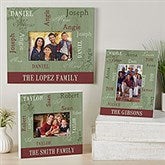 Personalized Picture Frames - Our Loving Family - 13833