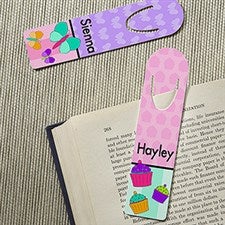 Personalized Bookmarks For Girls - 4 Designs - 13847