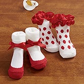 Girls Holiday Sock Set - All Dressed Up - 13855