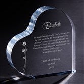 Personalized Romantic Heart Keepsake Gift - Your Love Letter - 13863
